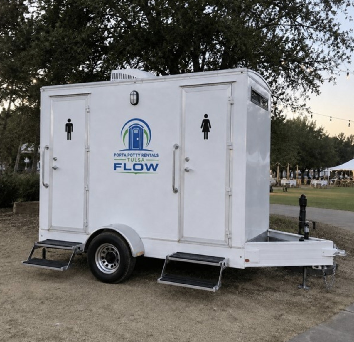 Restroom trailer rental